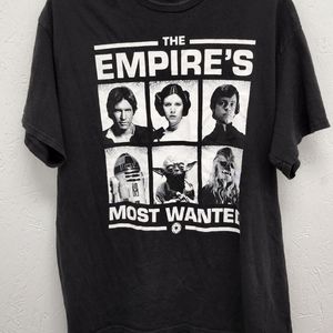 Star Wars Fifth Sun Empire's Most Wanted Men's Medium T Shirt